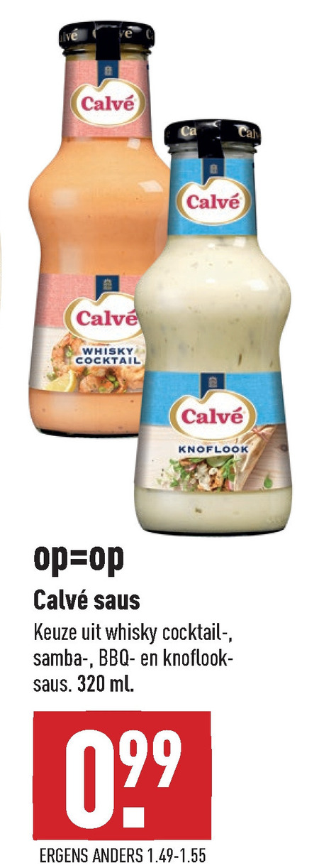 Calve   snacksaus folder aanbieding bij  Aldi - details