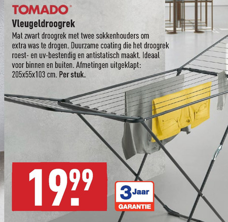 Tomado   droogrek folder aanbieding bij  Aldi - details