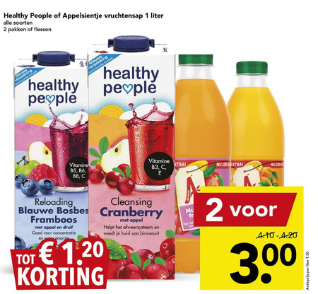 Appelsientje   fruitdrank folder aanbieding bij  Deen - details