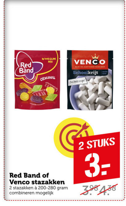 Red Band   snoep, drop folder aanbieding bij  Coop - details