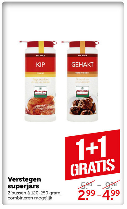 Verstegen   kruiden folder aanbieding bij  Coop - details