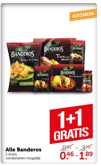 Banderos   taco, maaltijdmix folder aanbieding bij  Coop - details