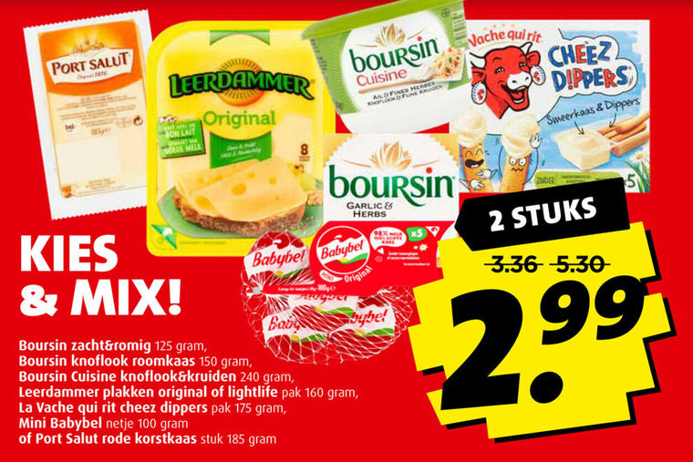 La Vache Qui Rit   kaassnacks, buitenlandse kaas folder aanbieding bij  Boni - details