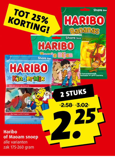 Maoam   snoep folder aanbieding bij  Boni - details