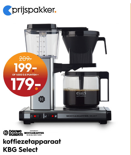 Moccamaster   koffiezetapparaat folder aanbieding bij  Blokker - details