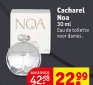 Cacharel   eau de toilette folder aanbieding bij  Kruidvat - details