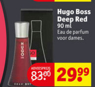 Hugo Boss   eau de parfum folder aanbieding bij  Kruidvat - details