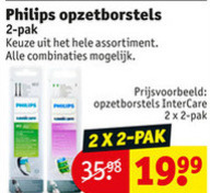 Philips   opzetborstel folder aanbieding bij  Kruidvat - details