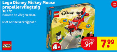 Disney   lego folder aanbieding bij  Kruidvat - details