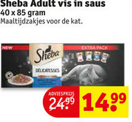 Sheba   kattenvoer folder aanbieding bij  Kruidvat - details