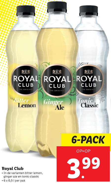 Royal Club   frisdrank folder aanbieding bij  Lidl - details