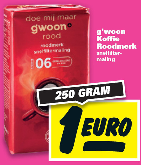 Gwoon   koffie folder aanbieding bij  Nettorama - details