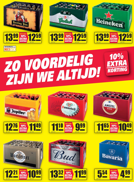 Jupiler   krat bier folder aanbieding bij  Nettorama - details