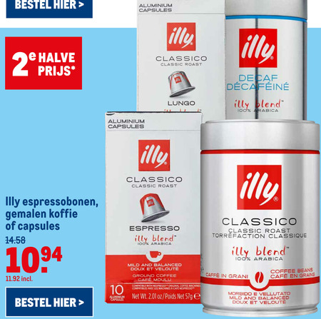 Illy   koffie, koffiecups folder aanbieding bij  Makro - details