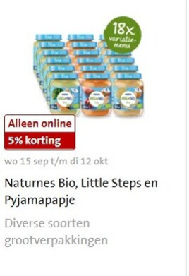 Nestle   babyvoeding folder aanbieding bij  Jumbo - details