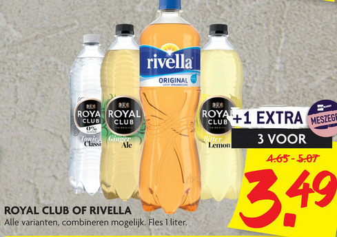 Rivella   frisdrank folder aanbieding bij  Dekamarkt - details