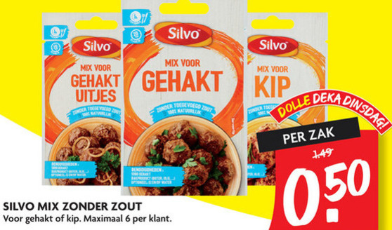 Silvo   kruiden folder aanbieding bij  Dekamarkt - details