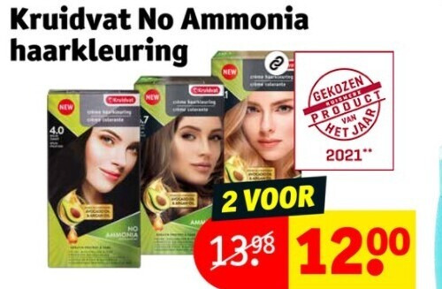 Kruidvat Huismerk   haarkleuring folder aanbieding bij  Kruidvat - details