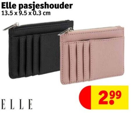 creditcard etui folder aanbieding Kruidvat -