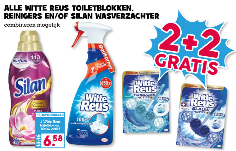 Silan   badkamerreiniger, toiletblok folder aanbieding bij  Boons Markt - details