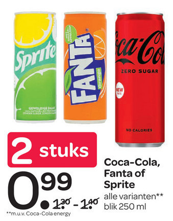 Fanta   cola, frisdrank folder aanbieding bij  Spar - details