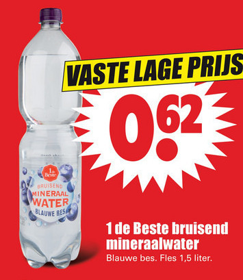 1 De Beste   mineraalwater folder aanbieding bij  Dirk - details