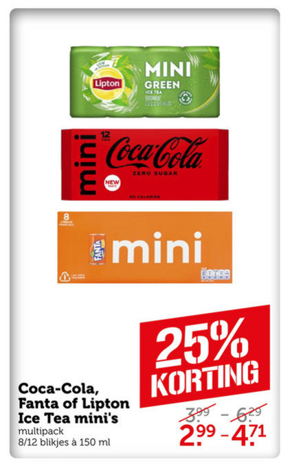 Fanta   frisdrank, ice tea folder aanbieding bij  Coop - details