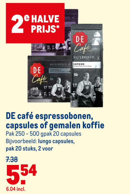 Douwe Egberts   koffiecups, koffie folder aanbieding bij  Makro - details