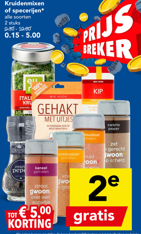 Alle merken   kruiden folder aanbieding bij  Deen - details