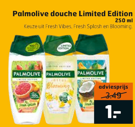 Palmolive   douchegel folder aanbieding bij  Trekpleister - details