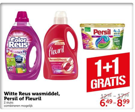 Fleuril   wasmiddel folder aanbieding bij  Coop - details