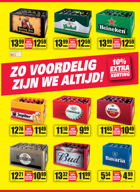 Hertog Jan   krat bier folder aanbieding bij  Nettorama - details