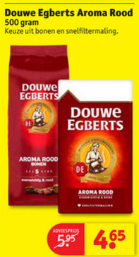 Douwe Egberts   koffiebonen, koffie folder aanbieding bij  Kruidvat - details