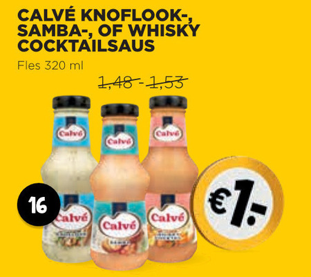 Calve   snacksaus folder aanbieding bij  Jumbo - details