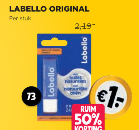 Labello   lippenbalsem folder aanbieding bij  Jumbo - details