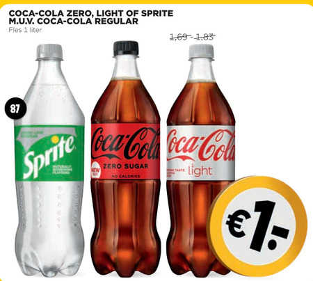 Coca-Cola   cola, frisdrank folder aanbieding bij  Jumbo - details