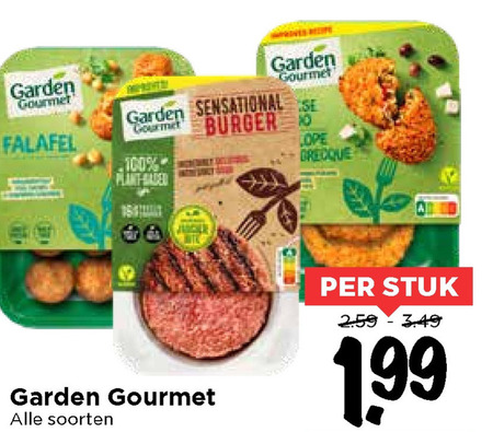 Garden Gourmet   vegetarisch folder aanbieding bij  Vomar - details