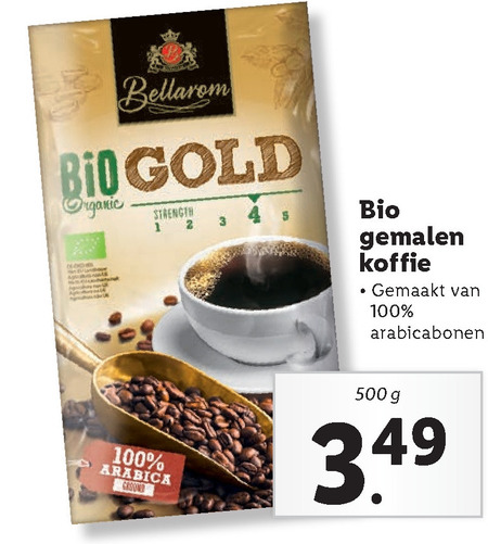 Bellarom   koffie folder aanbieding bij  Lidl - details