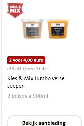 Jumbo Huismerk   soep folder aanbieding bij  Jumbo - details