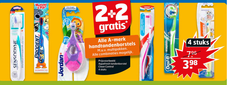 Alle merken   tandenborstel folder aanbieding bij  Trekpleister - details