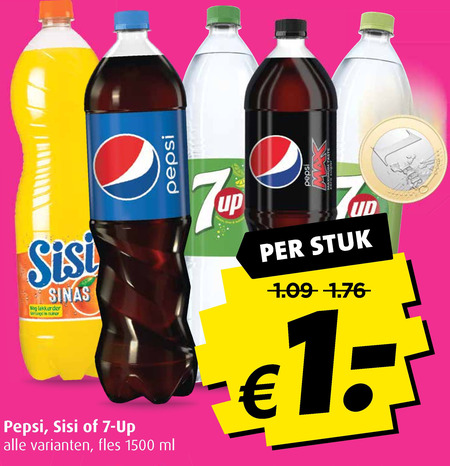 7-Up   cola, frisdrank folder aanbieding bij  Boni - details