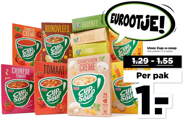 Cup a Soup   soep folder aanbieding bij  Plus - details