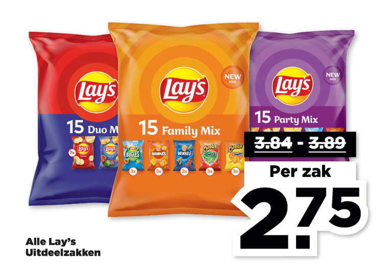 Lays   zoutje, chips folder aanbieding bij  Plus - details