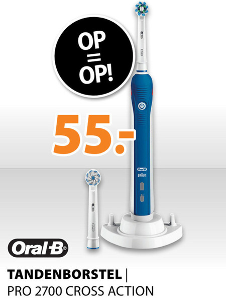 Braun Oral-B   electrische tandenborstel folder aanbieding bij  Expert - details