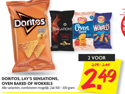 Lays   chips, zoutje folder aanbieding bij  Dekamarkt - details