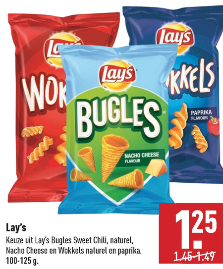 Lays   zoutje folder aanbieding bij  Aldi - details