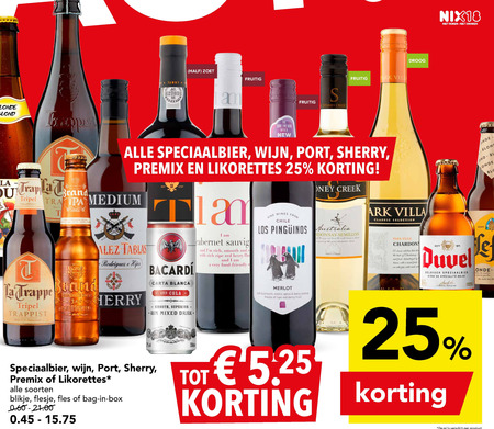 Alle merken   port, witte wijn folder aanbieding bij  Deen - details