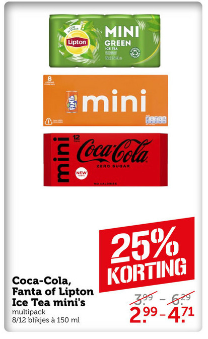 Fanta   ice tea, frisdrank folder aanbieding bij  Coop - details