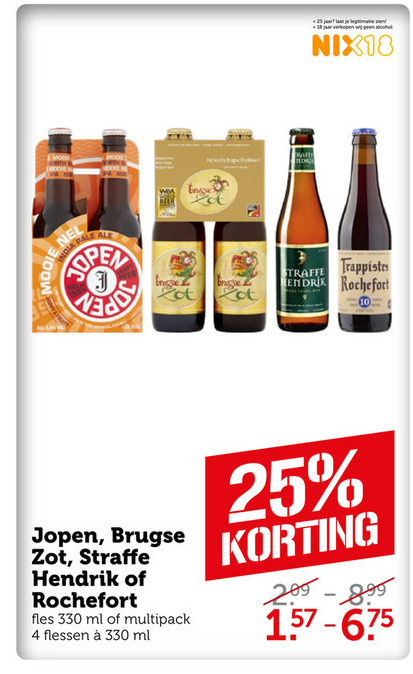 Straffe Hendrik   speciaalbier folder aanbieding bij  Coop - details