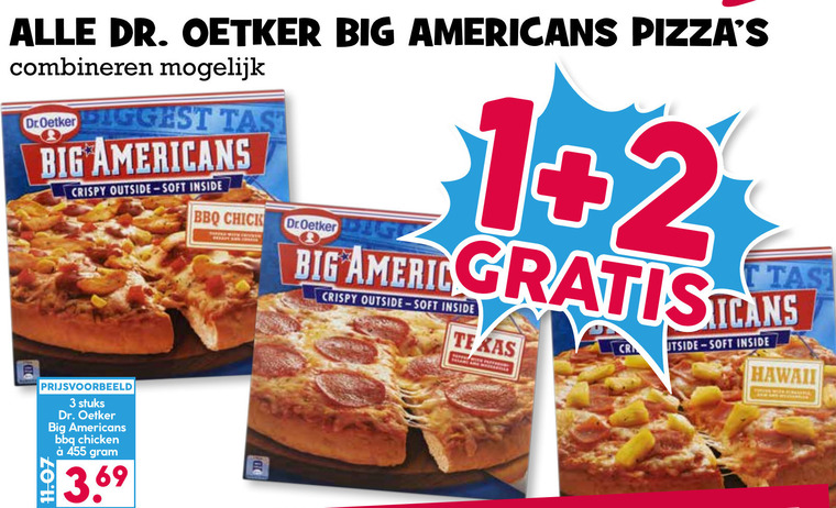 Dr Oetker   diepvriespizza folder aanbieding bij  Boons Markt - details